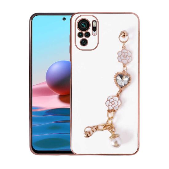 Xiaomi Uyumlu  Redmi Note 10 Kılıf El Tutamaçlı Kamera Korumalı Zore Taka Silikon Kapak