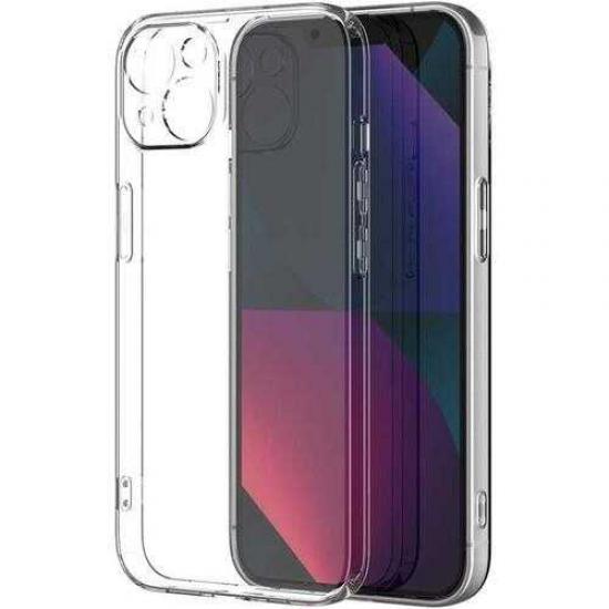 iPhone Uyumlu 14 Plus Kılıf Şeffaf Sert PC Zore Vayt Kapak