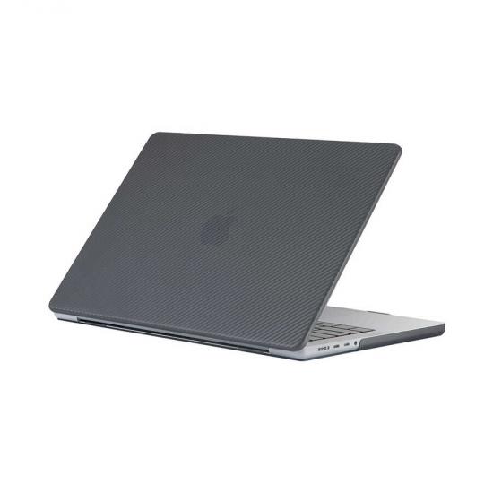 Apple Macbook 16.2’ 2021 A2485 Zore MSoft Araçbon Fiber Tasarımlı Kapak