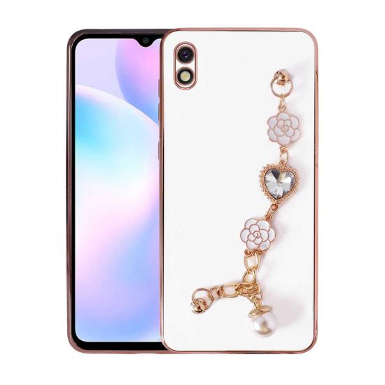 Xiaomi Uyumlu  Redmi 9A Kılıf El Tutamaçlı Kamera Korumalı Zore Taka Silikon Kapak
