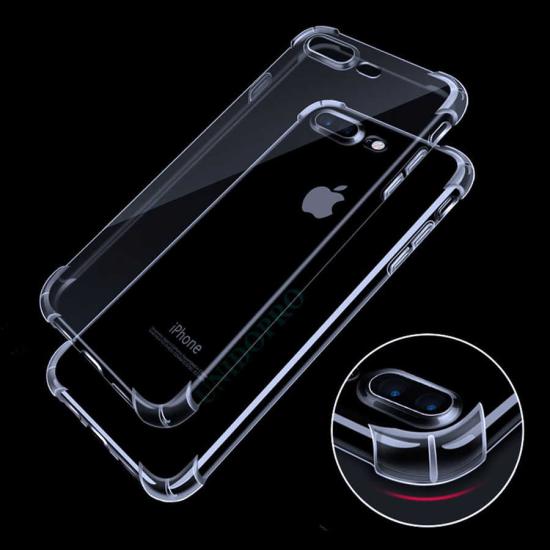 iPhone Uyumlu 8 Plus Kılıf Zore Nitro Toz Korumalı Shock Silikon