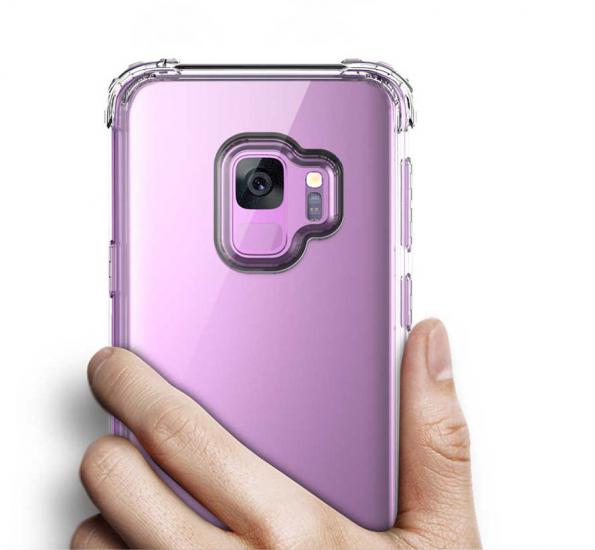 Galaxy Uyumlu S9 Kılıf Zore Nitro Toz Korumalı Shock Silikon