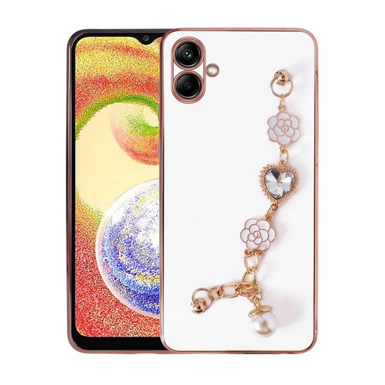 Galaxy Uyumlu A04 Kılıf El Tutamaçlı Kamera Korumalı Zore Taka Silikon Kapak