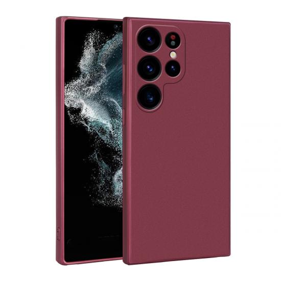 Galaxy Uyumlu S23 Ultra Kılıf Zore Premier Silikon Kapak