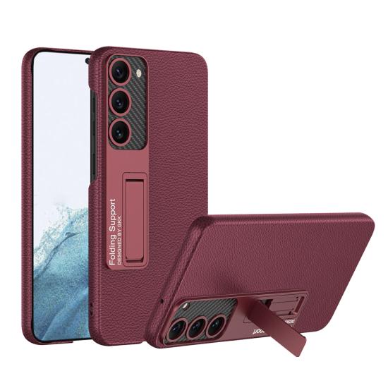 Galaxy Uyumlu S23 Plus Kılıf Zore Kıpta Standlı Kapak