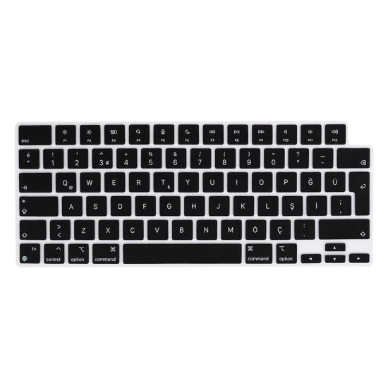 Macbook Uyumlu Pro 16.2 2023 A2780 Zore Klavye Koruyucu Silikon Ped