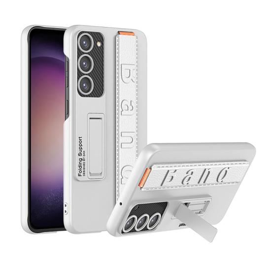 Galaxy Uyumlu S23 Plus Kılıf Standlı El Tutacaklı Zore Band Kapak