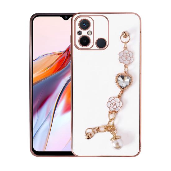 Xiaomi Uyumlu  Redmi 12C Kılıf El Tutamaçlı Kamera Korumalı Zore Taka Silikon Kapak