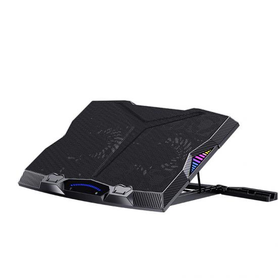 Benks SR08 11 Fanlı RGB Led Işıklı Soğutucu Laptop Standı