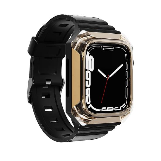 Watch 38mm Zore KRD-88 Sert PC Kasa Koruyuculu Silikon Kordon