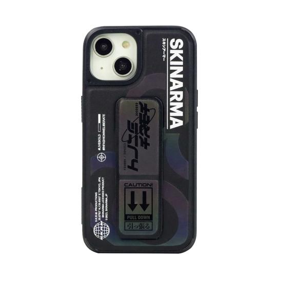 iPhone Uyumlu 14 Kılıf SkinArma Standlı Deri Görünümlü Bango Kapak