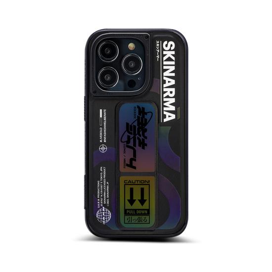 iPhone Uyumlu 14 Pro Kılıf SkinArma Standlı Deri Görünümlü Bango Kapak