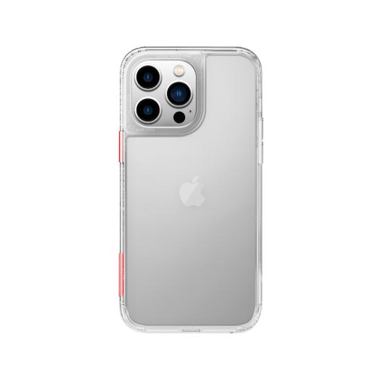 iPhone Uyumlu 14 Pro Max Kılıf SkinArma Şeffaf Airbag Tasarımlı Saido Kapak