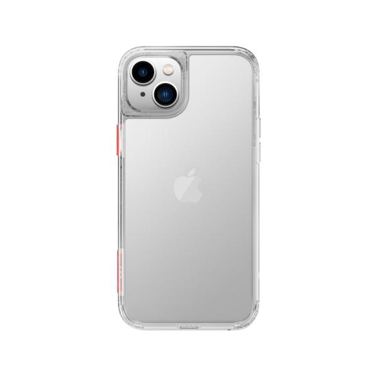 iPhone Uyumlu 14 Kılıf SkinArma Şeffaf Airbag Tasarımlı Saido Kapak
