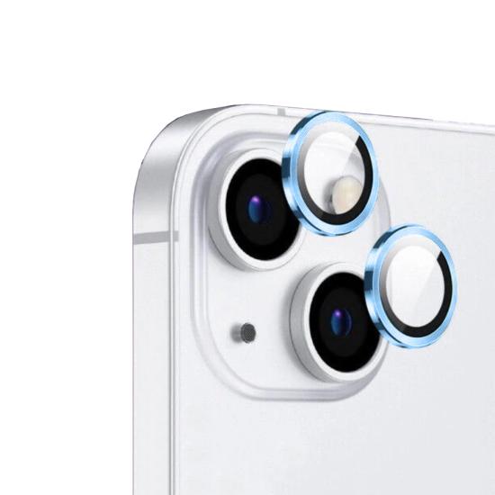 iPhone Uyumlu 14 Zore CL-12 Premium Safir Parmak İzi Bırakmayan Anti-Reflective Kamera Lens Koruyucu