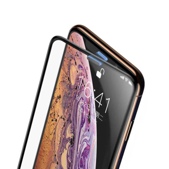 iPhone Uyumlu 15 Pro Ahize Toz Önleyici Zore Toz Korumalı Temperli Ekran Koruyucu