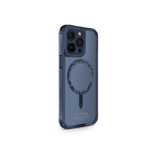 iPhone Uyumlu 15 Pro Max Kılıf SkinArma Şeffaf Airbag Tasarımlı M-safe Şarj Özellikli Saido Kapak