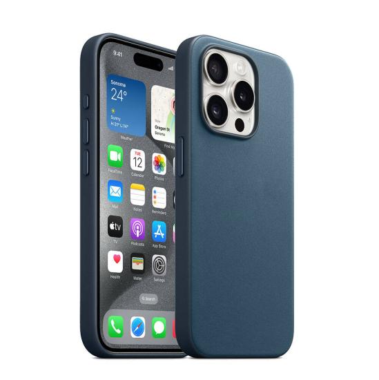 iPhone Uyumlu 15 Pro Max Kılıf Zore M-safe Şarj Özellikli Mikro Fiber Optimal Kapak