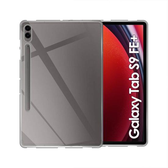 Galaxy Uyumlu Tab S9 FE Plus Kılıf Zore Tablet Süper Silikon Kapak