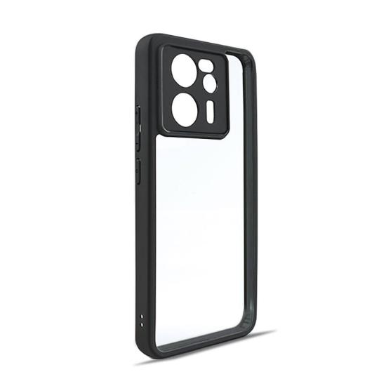 Xiaomi Uyumlu  Mi 13T Kılıf Kamera Korumalı Şeffaf Arka Yüzey Zore New Roll Kapak