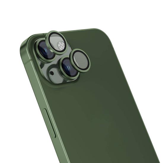 iPhone Uyumlu 15 Zore Safir CL-15 Parmak İzi Bırakmayan Anti-Reflective Kamera Lens Koruyucu