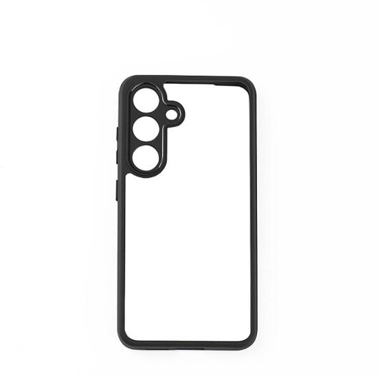 Galaxy Uyumlu S24 Plus Kılıf Kamera Korumalı Şeffaf Arka Yüzey Zore New Roll Kapak