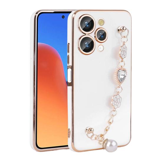 Xiaomi Uyumlu  Redmi 12 4G Kılıf El Tutamaçlı Kamera Korumalı Zore Taka Silikon Kapak