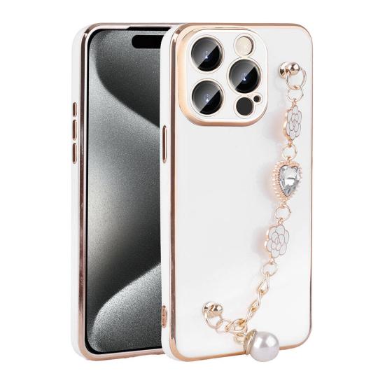 iPhone Uyumlu 15 Pro Max Kılıf El Tutamaçlı Kamera Korumalı Zore Taka Silikon Kapak