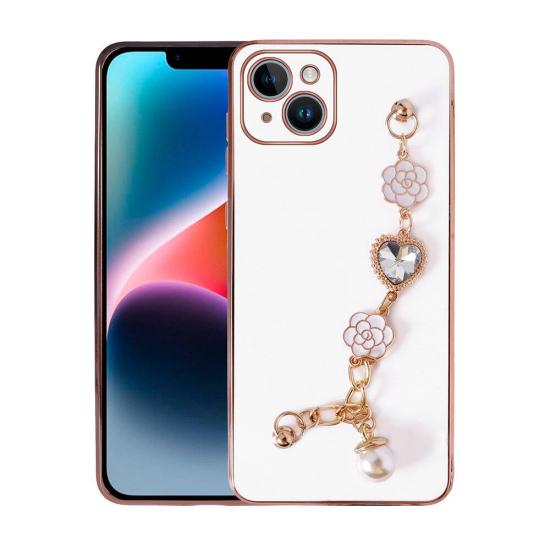iPhone Uyumlu 15 Kılıf El Tutamaçlı Kamera Korumalı Zore Taka Silikon Kapak