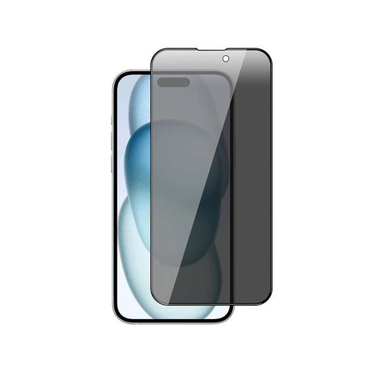 iPhone Uyumlu 15 Pro Max Zore New 5D Hayalet Temperli Ekran Koruyucu