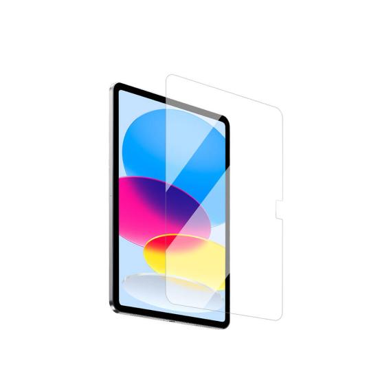 iPad Uyumlu Pro 10.5 (7.Nesil) Wiwu Wi-GQ002 iVista 5 Katmanlı Temperli Cam Ekran Koruyucu + Kolay Uygulama Aparatı