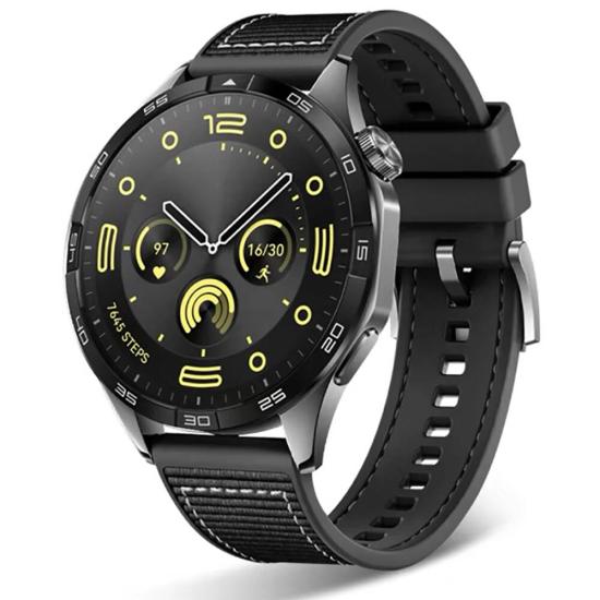 Huawei Uyumlu GT2 46mm Zore KRD-102 22mm Silikon Kordon