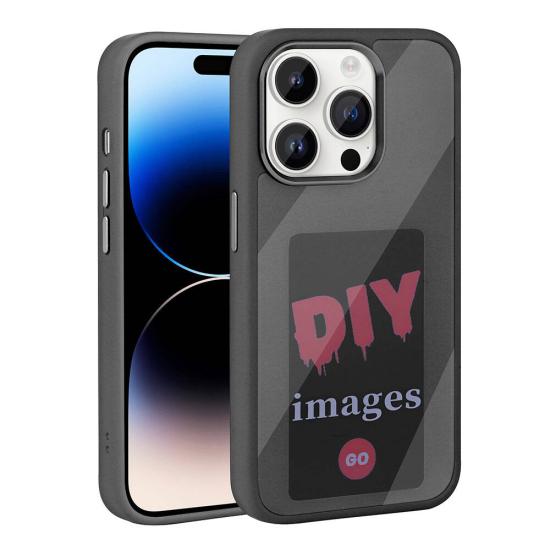 iPhone Uyumlu 14 Pro Kılıf Ekranı Yansıtan Zore Akıllı NFC Kapak