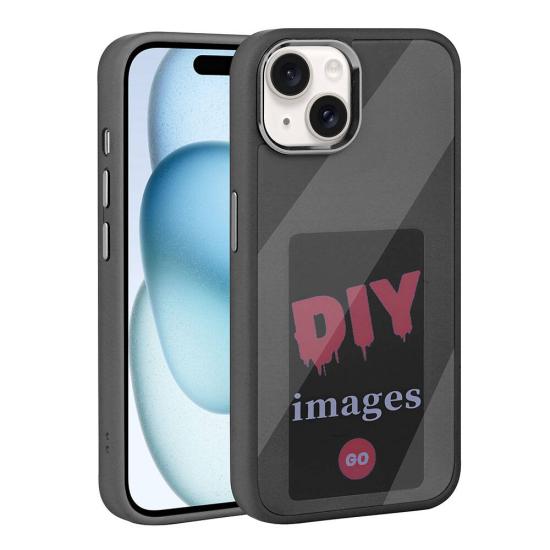 iPhone Uyumlu 15 Kılıf Ekranı Yansıtan Zore Akıllı NFC Kapak