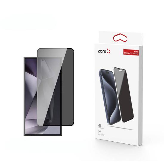 Galaxy Uyumlu S24 Ultra Zore Kor Hayalet Cam Ekran Koruyucu