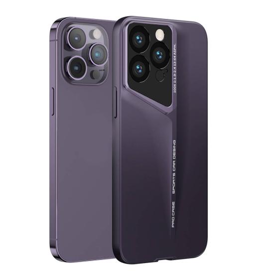 iPhone Uyumlu 14 Pro Max Kılıf Ultra İnce Kamera Korumalı Sert Rubber Zore Procase Kapak