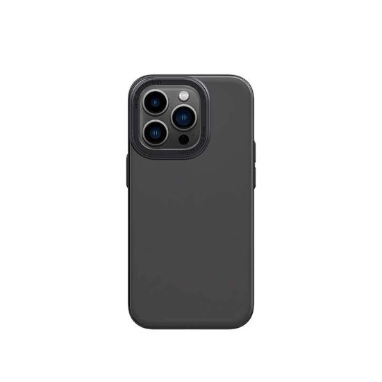 iPhone Uyumlu 14 Pro Kılıf Metal Kamera Çerçeveli Recci Glaze Serisi Kapak