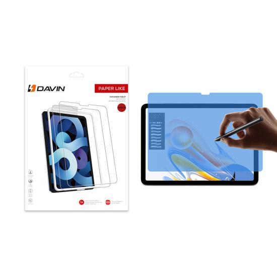 iPad Uyumlu Pro 11 2024 Kağıt Hisli Mat ​​​​​​​​​​​​​​​Davin Kağıt Dokulu Ekran Koruyucu
