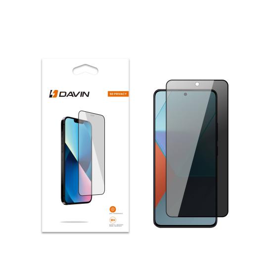 Xiaomi Uyumlu  Redmi Note 13 Pro 4G Davin 5D Hayalet Cam Ekran Koruyucu
