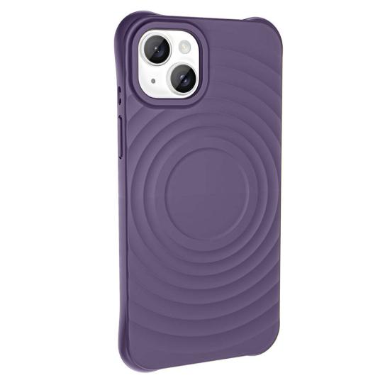 iPhone Uyumlu 14 M-safe Şarj Özellikli Airbagli Mat Görünümlü Zore Hepi Kapak