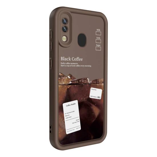 Galaxy Uyumlu A20 Kılıf Kamera Korumalı Baskılı Arka Yüzey Zore Klas Kapak