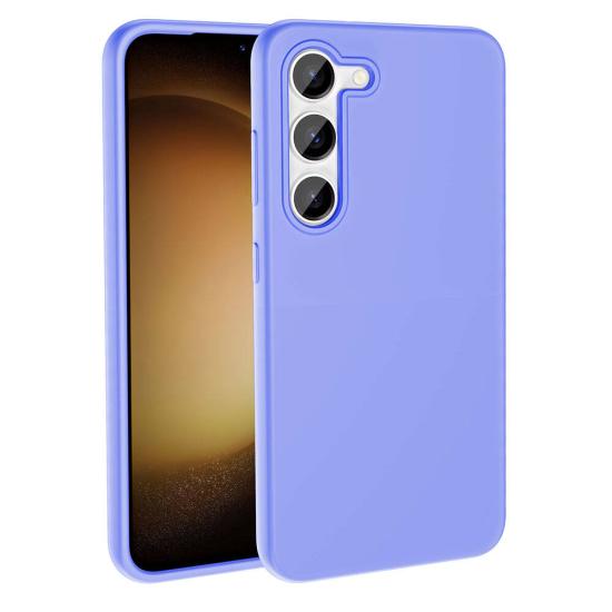 Galaxy Uyumlu S23 Kılıf M-safe Şarj Özellikli Sıvı Teknolojili Silinebilir Sert Zore Kivi Kapak