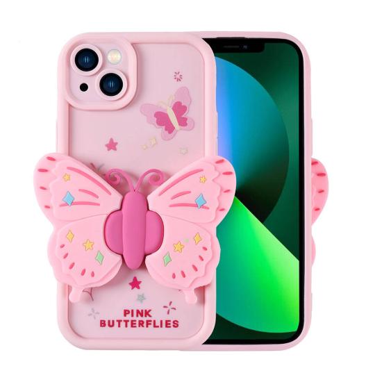iPhone Uyumlu 13 Kılıf Kamera Korumalı Figür Tasarımlı Zore Kapya Kapak