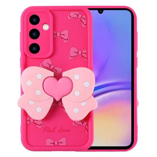 Galaxy Uyumlu A05S Kılıf Kamera Korumalı Figür Tasarımlı Zore Kapya Kapak
