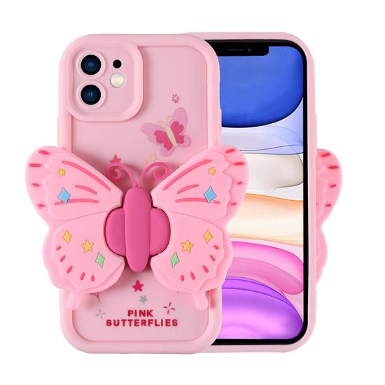 iPhone Uyumlu 11 Kılıf Kamera Korumalı Figür Tasarımlı Zore Kapya Kapak