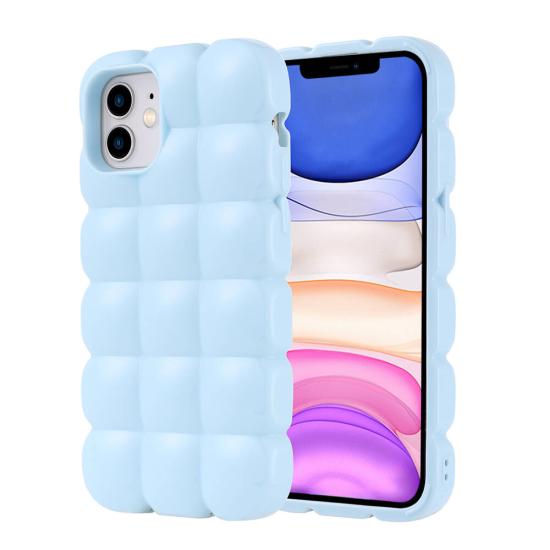 iPhone Uyumlu 11 Kılıf Parlak Esnek Silikon Zore Dom Dom Kapak