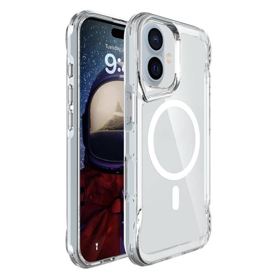 iPhone Uyumlu 16 Kılıf Zore M-safe Şarj Özellikli T-Max M-safe Kapak