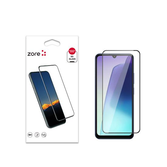 Xiaomi Uyumlu  Redmi 14C 4G Zore Kenarları Kırılmaya Dayanıklı Cam Ekran Koruyucu