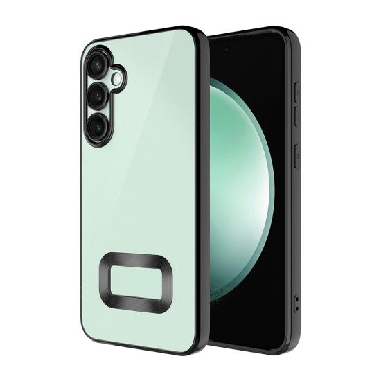 Galaxy Uyumlu A16 Kılıf Kamera Korumalı Logo Gösteren Zore Omega Kapak