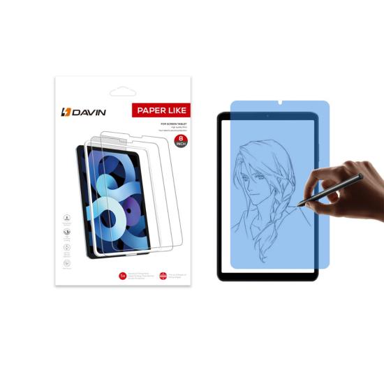 Xiaomi Uyumlu  Redmi Pad SE 8.7 Kağıt Hisli Mat Davin Kağıt Dokulu Tablet Ekran Koruyucu